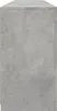 The Living Store Sideboard mit LED-Leuchten Betongrau Produktbild-Vorschau 8