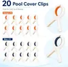 20 Stück Groß Pool Klammern Klemmzwinge - Poolabdeckung Produktbild-Vorschau 3