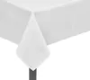 vidaXL 5 tovaglie bianche 220 x 130 cm Anteprima dell’immagine prodotto 6