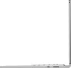 Side view of a silver laptop. Produktbild-Vorschau