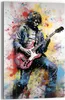 DEQOART Glasbild Echtglas 40x60 cm 'Rockmusik in Farbe' Produktbild-Vorschau 1