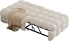 MODFU Canapé-lit extensible beige Fauteuil relax avec Voir les images du produit 10