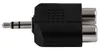 Audio-Adapter HOLLYWOOD , 2x Cinchbuchse -> 3,5 mm Produktbild-Vorschau 3