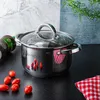 Kuketo | Edelstahl Kochtopf 18 cm Mit Glasdeckel 2,5 L – Produktbild-Vorschau 10