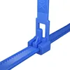 Kabelbinder Wiederverschließbar, 350mm x 7,6mm blau Nylon Produktbild-Vorschau 5