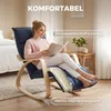 HOMCOM Schaukelstuhl mit verstellbarer Fußstütze, Produktbild-Vorschau 6