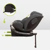 A car seat is shown installed on its base, with an inset showing a separate component. Náhled obrázku produktu