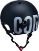 Core Street Stunt-Scooter Skate Helm Schwarz/Logo Weiß S/M Produktbild-Vorschau 2