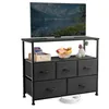 Kommode TV-Schrank mit 5 Schubladen Sideboard Lowboard TV Produktbild-Vorschau 1