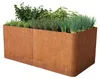 PRIMEYARD Carré potager surélevé MARIO, acier corten, Voir les images du produit 1