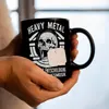 Heavy Metal statt Volksmusik Tasse mit Totenkopf Produktbild-Vorschau 7
