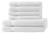 6 tlg. Handtuch Set - Weiss - 500g/m²  - 2 Duschtuch 4 Produktbild-Vorschau 1