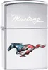 Accendino Zippo 60004523 Ford Mustang cromo lucido color Anteprima dell’immagine prodotto 1
