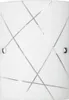 Plafon szklany 18 cm E27 1x60W biały prostokątny Phaedra Podgląd zdjęcia produktu 1