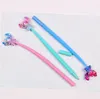 DISNEY Stitch Gelschreiber, Silikon mit Figur, blaue Tinte, Produktbild-Vorschau 5