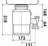 Speisenzerkleinerer InSinkErator® Modell 56 für 2-3 Pers. Produktbild-Vorschau 2