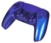 A purple and blue gradient Sony PS5 DualSense controller is shown against a white background. Produktbild-Vorschau