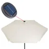 KINGSLEEVE® Sonnenschirm LED Beleuchtung UV Schutz 80+ Produktbild-Vorschau 4