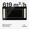 Klarstein digestor, tichý digestor, digestor pod kuchynskú Náhľad obrázku produktu 4