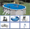 Stahlwandpool Set (6-teilig) hoch oval 500 x 300 x 120 cm, Produktbild-Vorschau 10