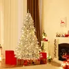 COSTWAY 210cm Künstlicher Weihnachtsbaum mit Schnee, 350 Produktbild-Vorschau 2