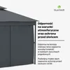 Blumfeldt Mondo Dual Pavillon 3x3 – Doppeldach & Podgląd zdjęcia produktu 6