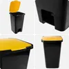 KADAX Treteimer 45 Liter, Mülleimer mit Pedal und Deckel, Produktbild-Vorschau 8
