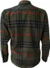 Herren Flanell Hemd langarm X-Large Grün kariert Produktbild-Vorschau 3
