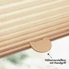 Sonello Plissee Klemmfix ohne Bohren 75cm x 120cm Beige Produktbild-Vorschau 6