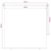 Store extérieur vidaXL, protection UV 90 %, marron, 120 x Voir les images du produit 7