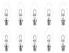 Modee -Halogeen Kaarslamp C35 E14 Helder - 28W 370lm 2700K Productafbeelding-voorbeeld 1