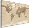 Obraz Fizyczna Mapa Świata Ozdoba ścienna abstrakcyjna do Podgląd zdjęcia produktu 1