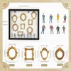 DIY Mini Museum Silhouetten Box mit LED, Mini Bilderrahmen Produktbild-Vorschau 2