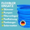 12 Meter Kalitec Poolschlauch 38mm, blau I Produktbild-Vorschau 2