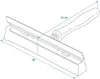 Racla da 20 cm con manico in legno Anteprima dell’immagine prodotto 16