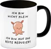 Jelly & Friends Oktopus Kaffeebecher in schwarz mit Spruch Produktbild-Vorschau 1