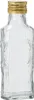 12er Set Glasflaschen 100 ml eckig mit Schraubverschluss – Produktbild-Vorschau 2