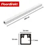 Floordirekt Kabelkanal Oskar 10 x 1m, Kabelleiste Produktbild-Vorschau 2