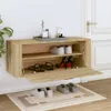 vidaXL Wand-Schuhschrank Sonoma-Eiche 100x35x38 cm Produktbild-Vorschau 3