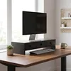 Support pour écran Relaxdays, avec 3 tiroirs, dimensions (H Voir les images du produit 2