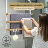 porte-serviettes eluno pour la paroi de douche en verre Voir les images du produit 3