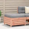 Design Gartenhocker 62x63,5x32 cm Massivholz Douglasie, Produktbild-Vorschau 1