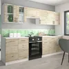 Roe Furniture | Küchenzeile - 260 cm - Braun (Bordeaux) - Produktbild-Vorschau 2