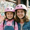 Fahrradhelm Kinder Damen Helm Fahrrad Scooter BMX Produktbild-Vorschau 5