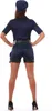 y Polizistin Kostüm für Damen Gr. M/L, Größe:L Produktbild-Vorschau 3