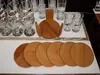 hausleben, lot de 12 sous-verres ronds | 11,5 x 11,5 x 7 cm Voir les images du produit 4