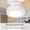 HOMCOM Deckenventilator mit Beleuchtung, Fernbedienung, 48 Produktbild-Vorschau 5
