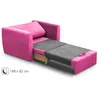 Relaxsessel KAMEL, Rosa, Loungesessel mit Bettfunktion, Produktbild-Vorschau 5