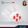 WELLGRO 36er Steckdosenschutz Kindersicherung mit Produktbild-Vorschau 5