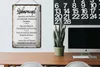 Blechschild Liebesrezept nehme 2  Menschen Retro, 30 x 20 Produktbild-Vorschau 5